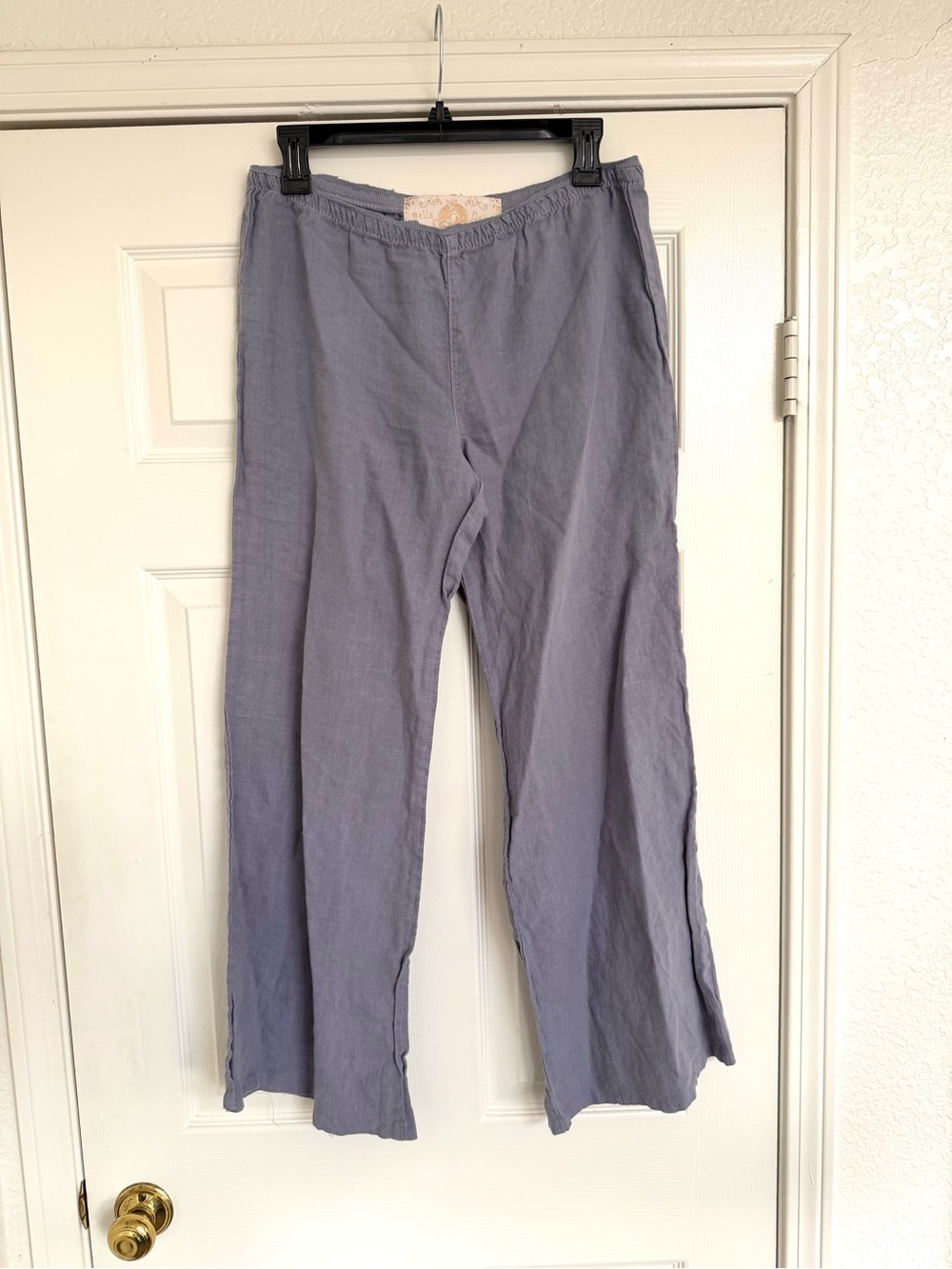 Bella Dahl Low Rise Relaxed Pants Gray M